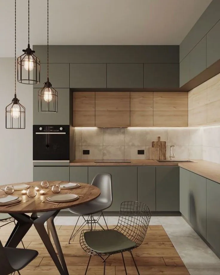 Modular kitchen interior