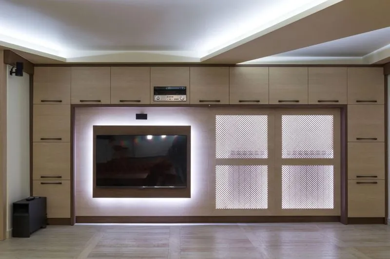 TV unit with drawer storage