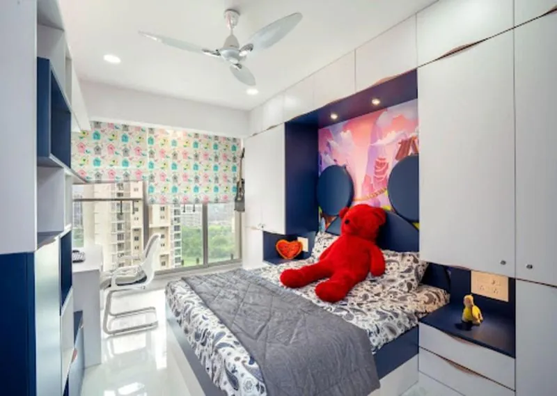 Bedroom interiors and storage