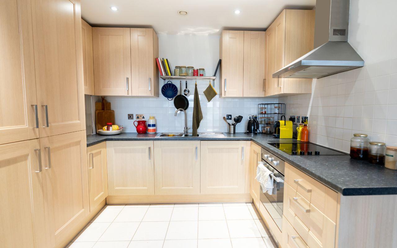 L shape kitchen design