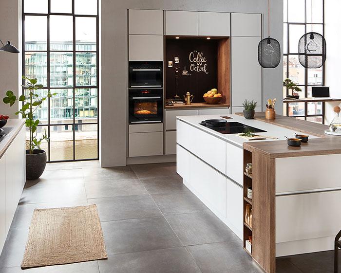 3BHK full home interior design in Koramangala Bangalore — open-plan living room by Gen'z Design